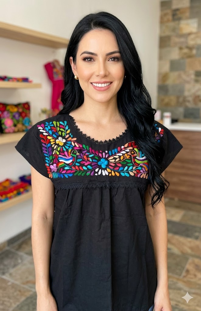 Paloma Embroidery Top