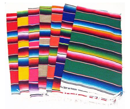 Alternative view of Authentic Serape Blanket