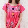Women Embroidery Mexican Dress