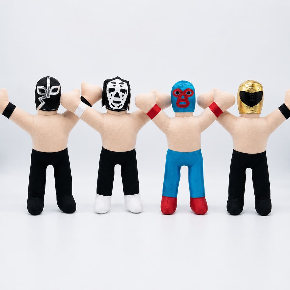 Mexican Wrestler Plush Doll