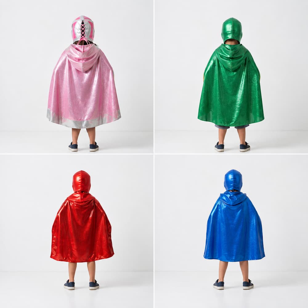 Alternative view of Kids Wrestling Capes Assorted