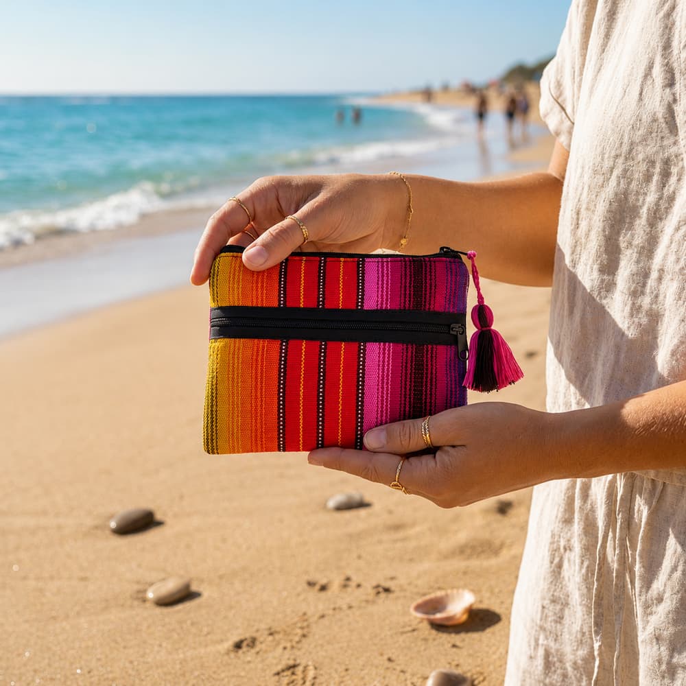 Serape Purse Coin