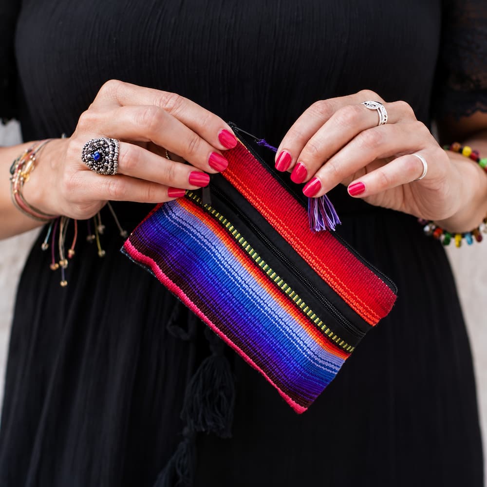 Alternative view of Serape Purse Coin