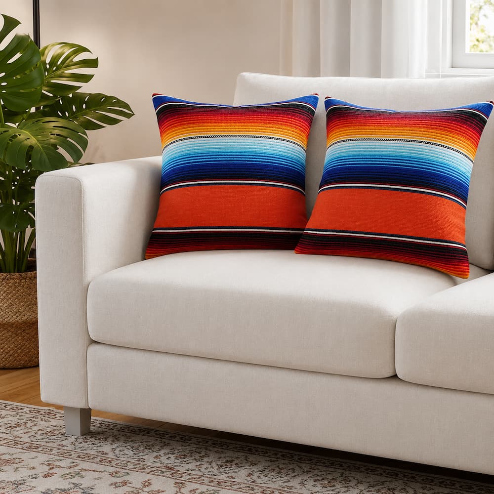 Serape Woven Pillow Case