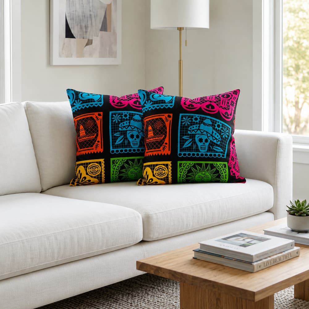 Papel Picado Pillow Case