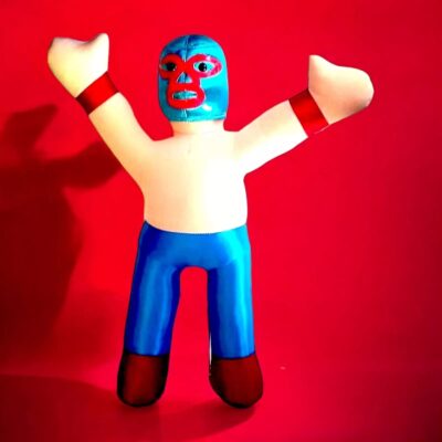 Alternative view of Mexican Wrestler Plush Doll