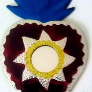Tin Heart Mirror