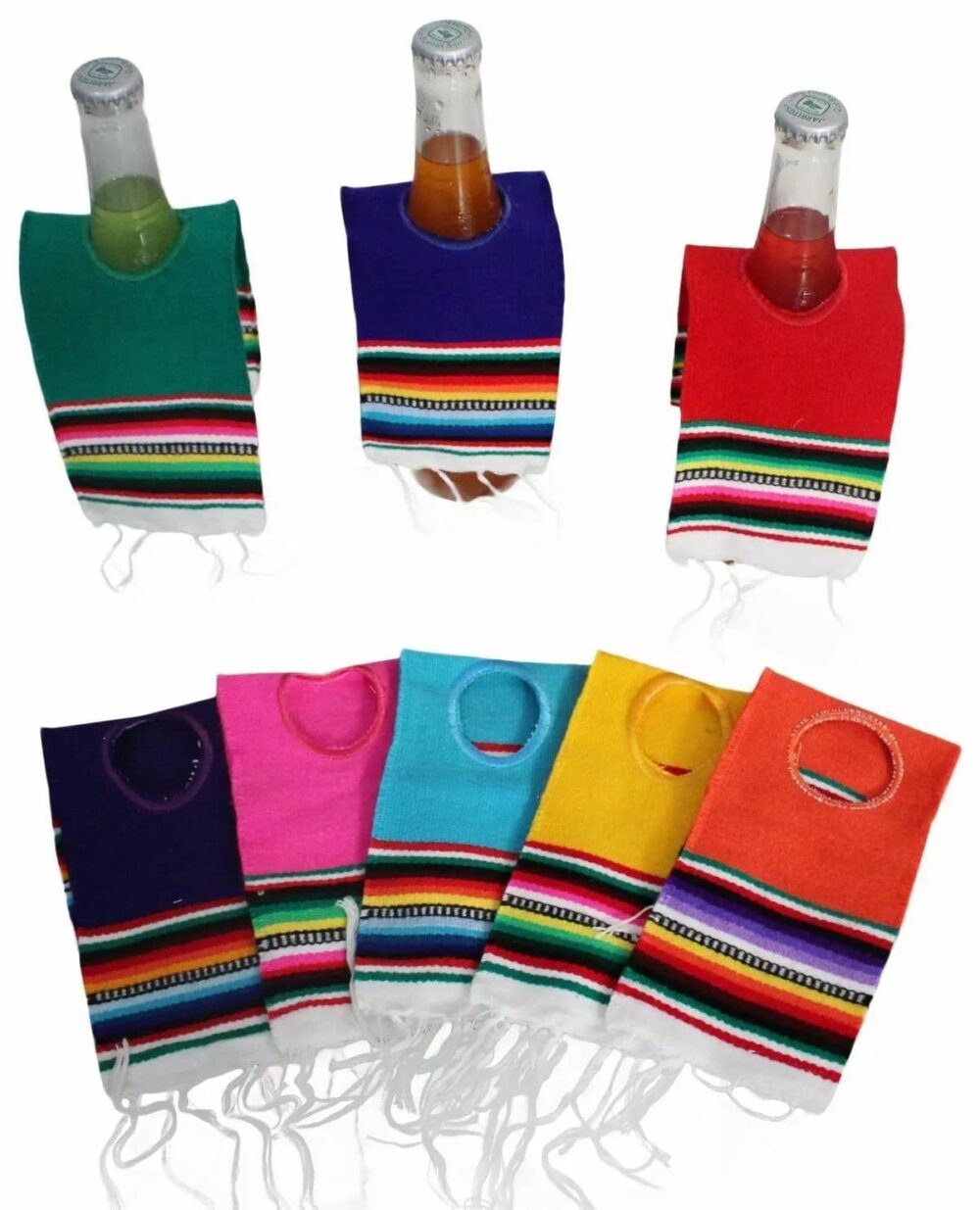 Serape Poncho Bottle