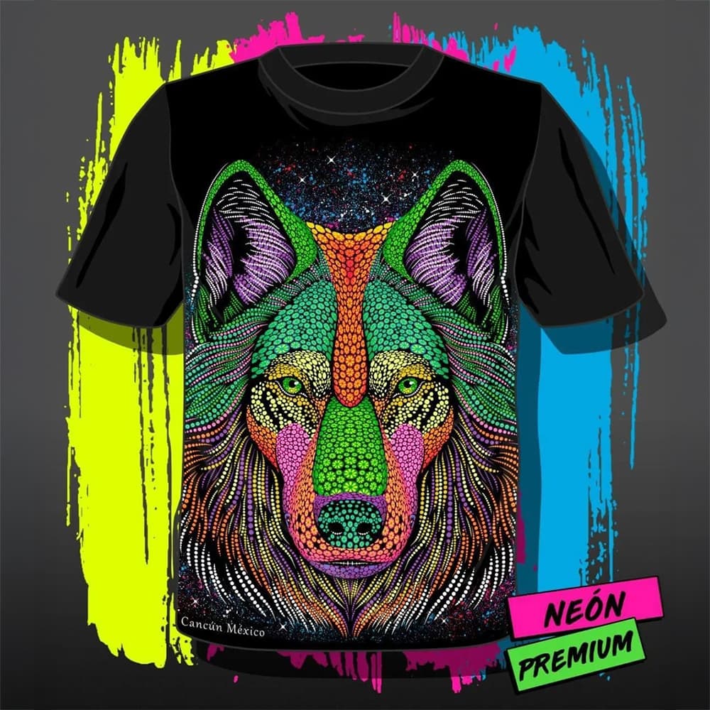 Men Neon Tshirt