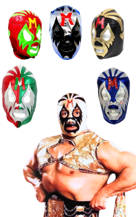 Wrestling Mask Adult Mil Mascaras