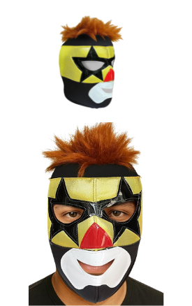 Wrestling Mask Adult Muñeco