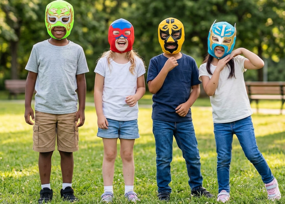 Wrestling Mask Kids Assorted