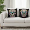 Sugar Skull Pillow Case