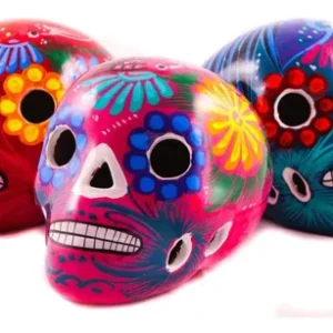 Mexican Clay Skull Medium