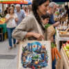 ARGENTINA Hemp Market Shopping Bag