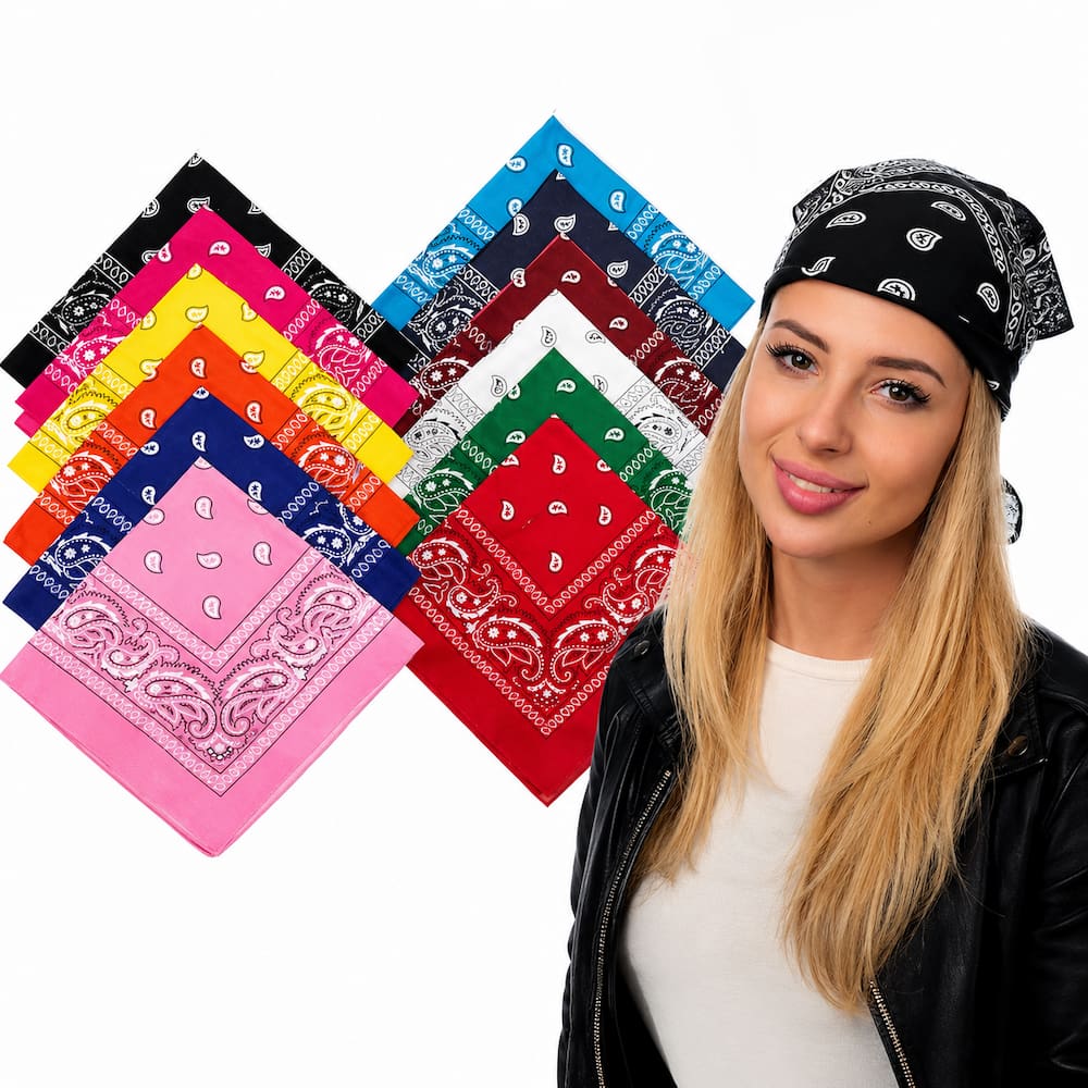 Alternative view of Paisley Headband Paliacate