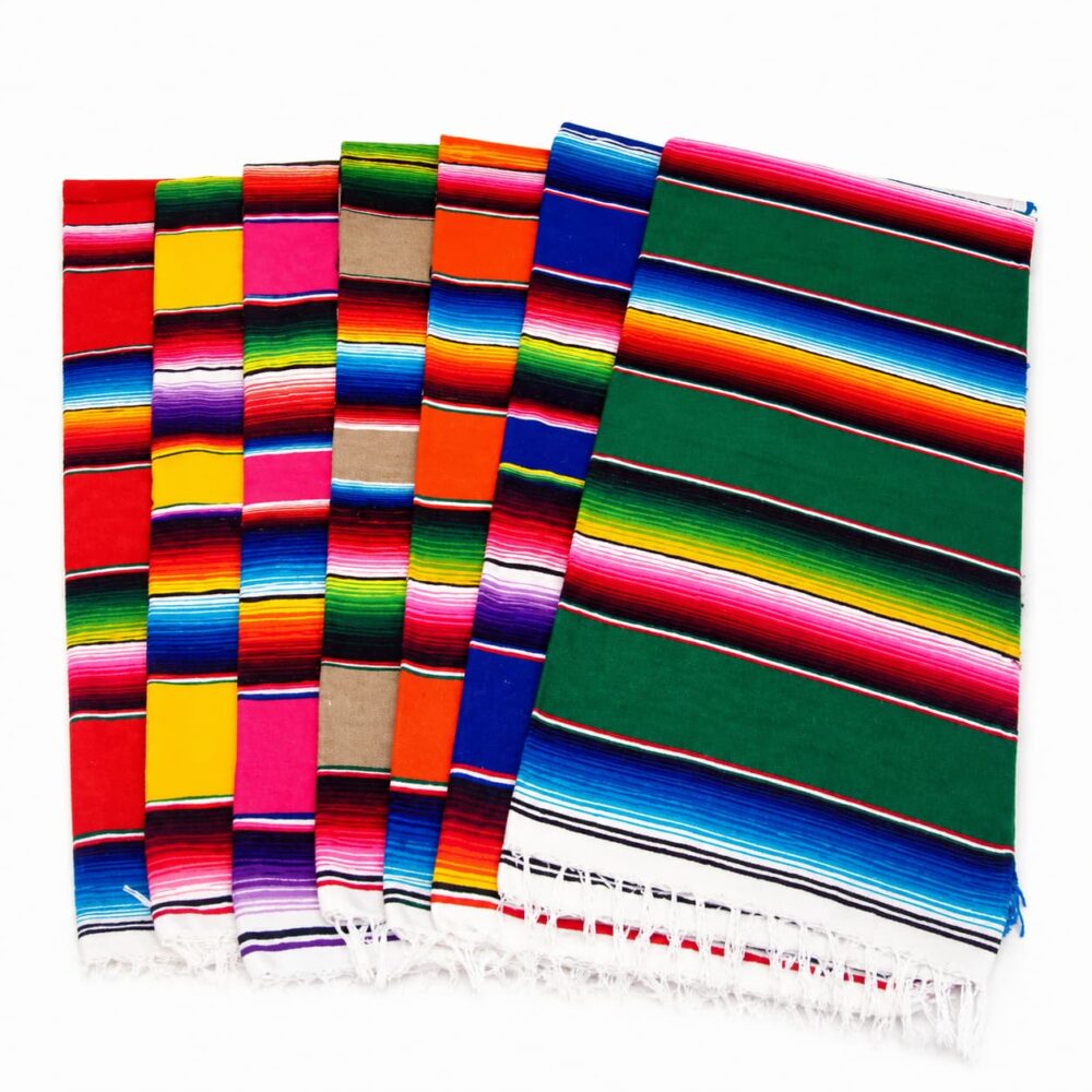 Alternative view of Authentic Serape Blanket