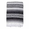 Authentic Black Mexican Falsa Blanket