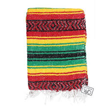 Authentic Rasta Jamaican Mexican Falsa Blanket