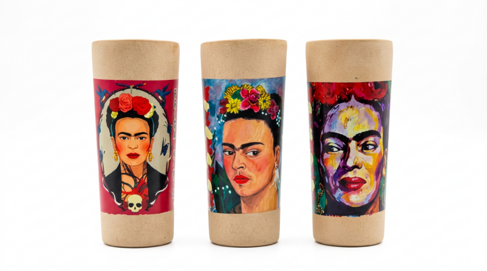 Frida Tequila Shot Glasess Set 2