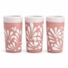 Pink Talavera Tequila Shot Glasess Set 2