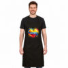 Denim Printed Design Colombia Apron