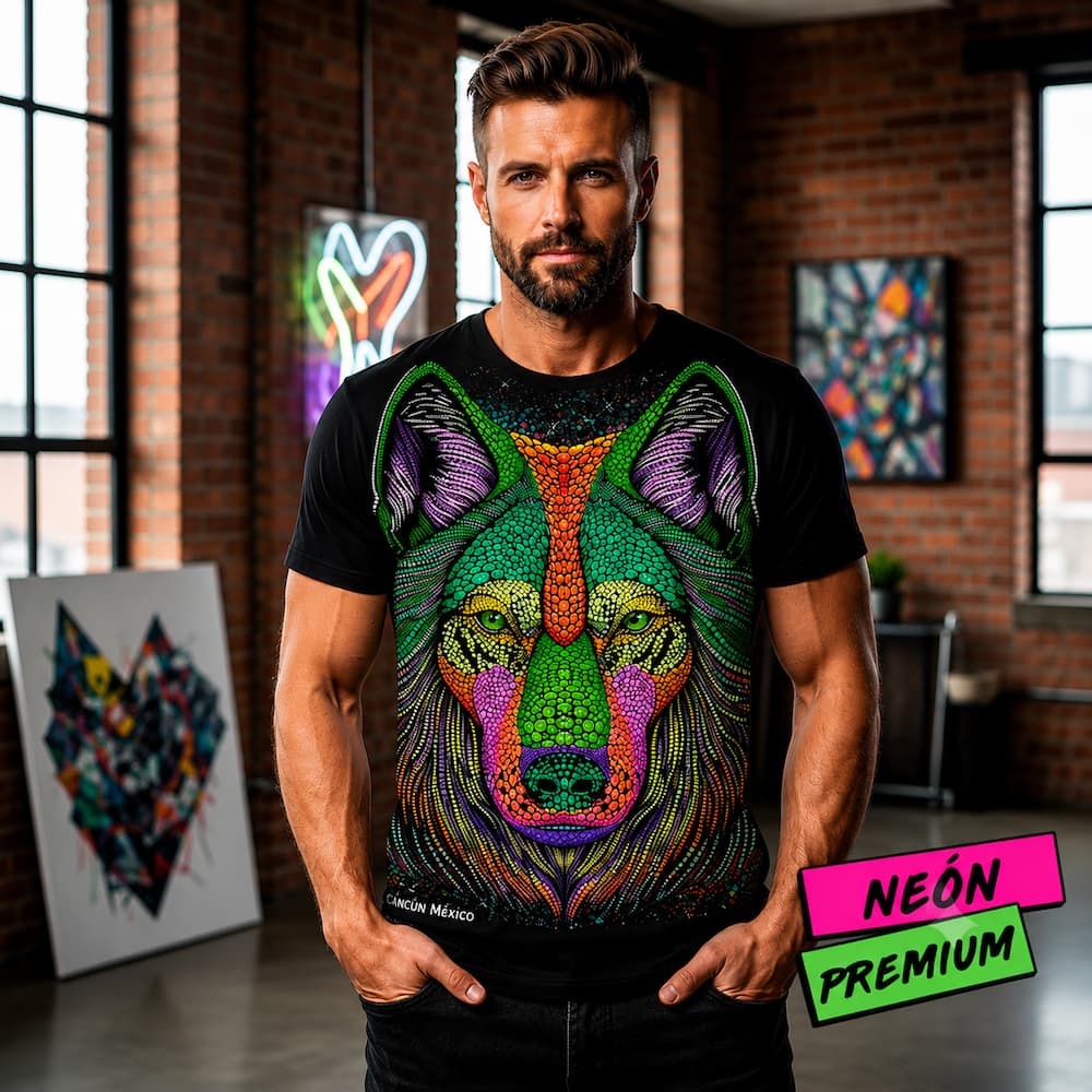 Men Tshirt Wolf